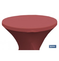 CUBIERTA DE MESA BAR ROJA