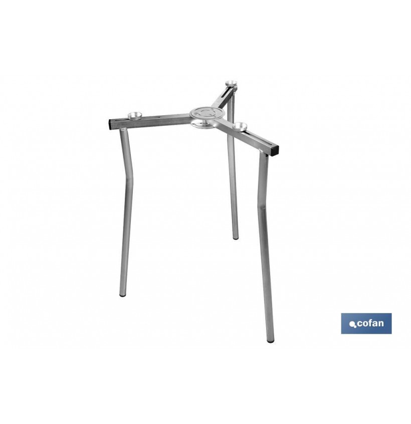 TRÍPODE REGULABLE PARA QUEMADOR ALTURA 70 CM