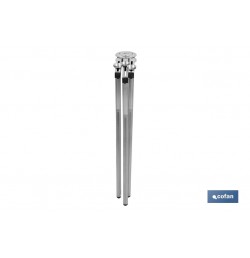 TRÍPODE REGULABLE PARA QUEMADOR ALTURA 70 CM