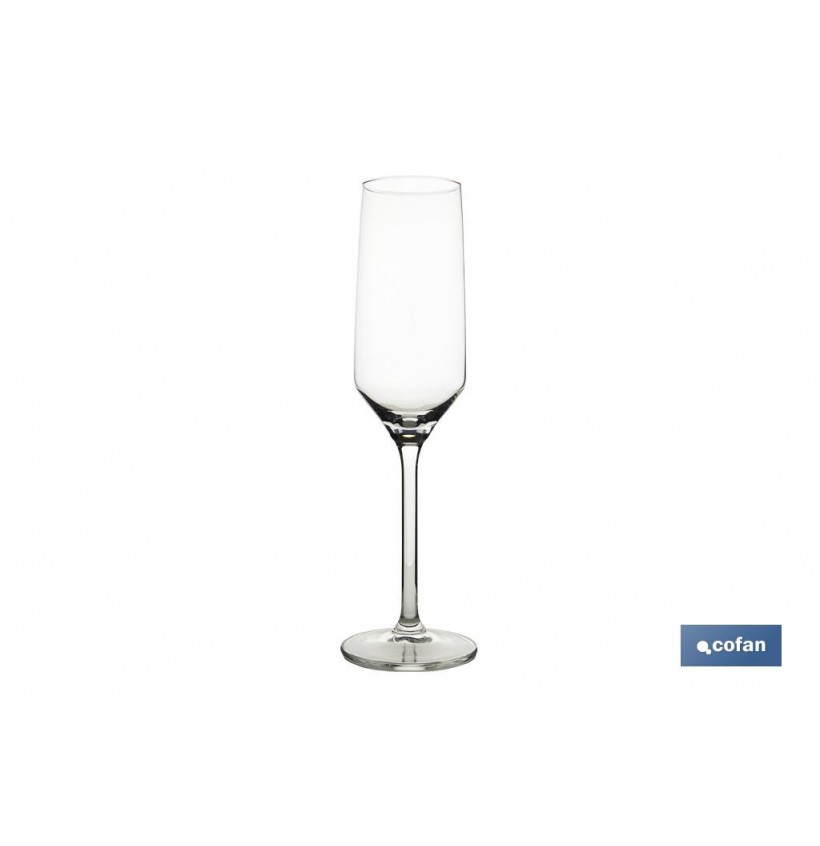 PACK DE 6 COPAS DE CHAMPAGNE 22 CL GAMA ARISVI