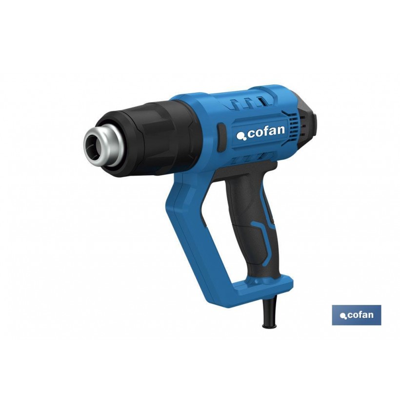 PISTOLA DE AIRE CALIENTE CON LCD DIGITAL DISPLAY 2000 W