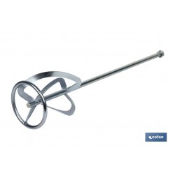 VARILLA MEZCLADORA MORTERO Ø120 600 MM M14