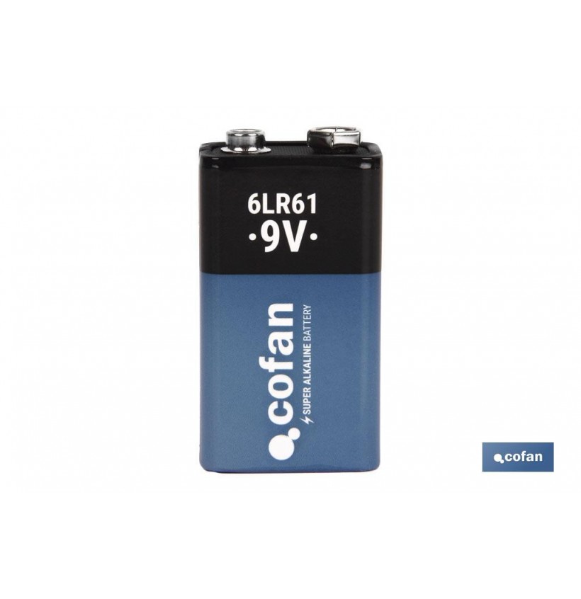 BLISTER 1 PILA ALKALINA 6LR61/9V