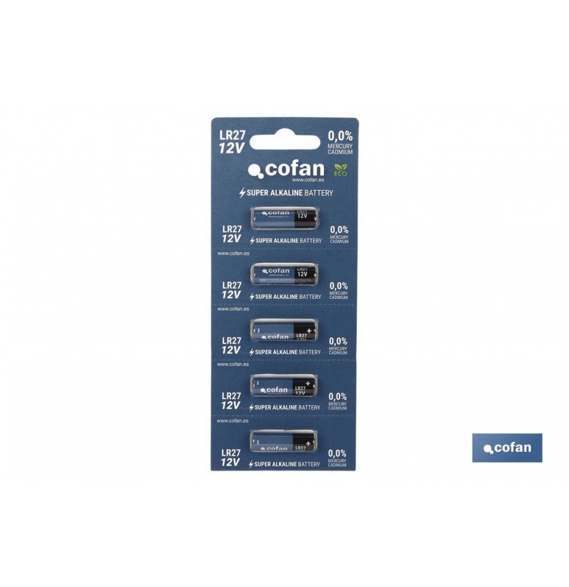 PILA ALKALINA LR27/12V