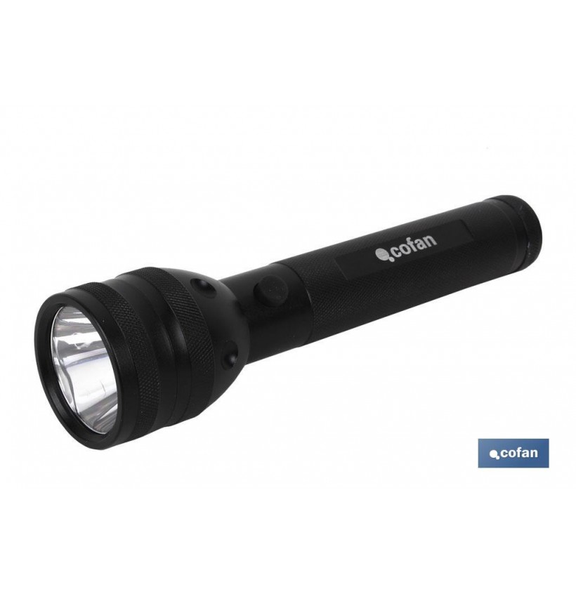 LINTERNA ALUM. HIGH POWER LED 140Lm Ø 5 x23cm