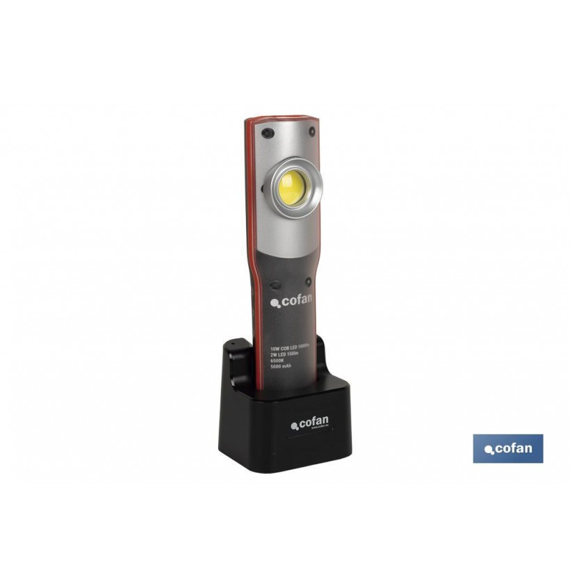 LÁMPARA INSPECCIÓN 10 W COB LED 6500 K USB