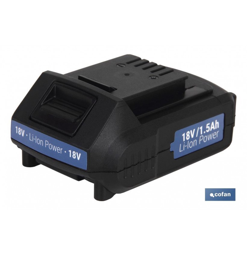 BATERIA RECARGABLE DE LITIO 18V 1.5Ah