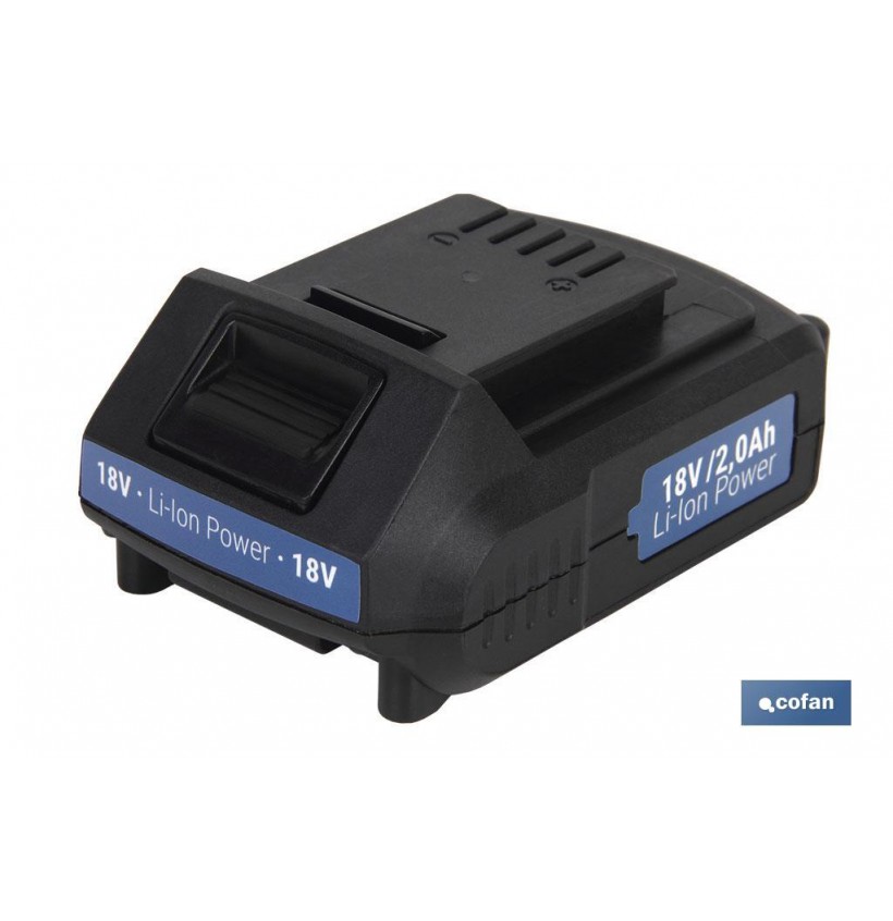 BATERIA RECARGABLE DE LITIO 18V 2.0Ah