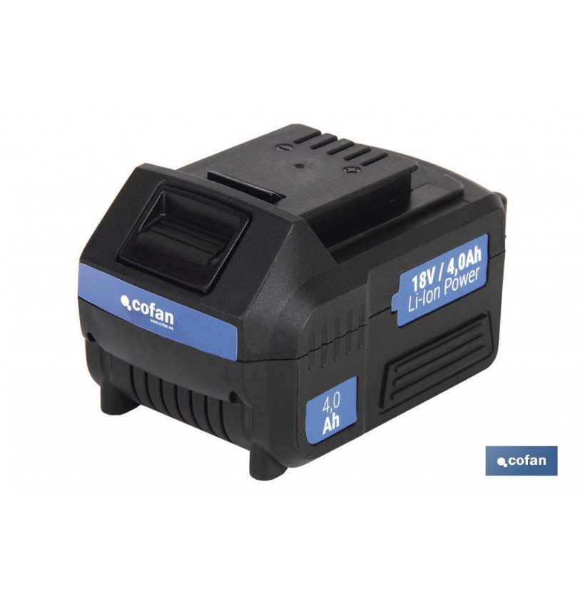 BATERIA RECARGABLE DE LITIO 18V 4.0Ah