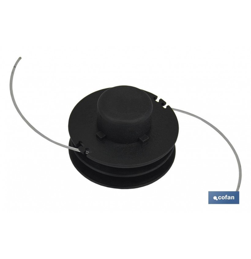 CARRETE CON HILO DE NYLON DESBROZADORA