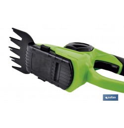 KIT CORTASETOS DE MANO EXTENSIÓN Y RUEDAS A BATERIA LI-ION 18V 1200 RPM