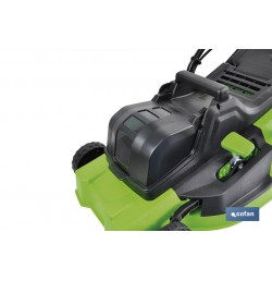 CORTACESPED ELÉCTRICO CON RUEDAS 36V 3200 RPM 5 POSICIONES DE CORTE