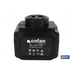 BATERÍA RECARGABLE 25V 2.0Ah TIJERAS DE PODAR