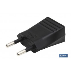 CLAVIJA BIPOLAR NEGRO (10A-250V)