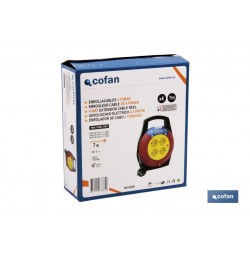 ENROLLACABLES CABLE 4T. 7 M. (3 x 1,5mm)