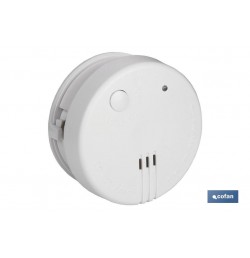 DETECTOR MINI DE HUMOS CON ALARMA SONIDO