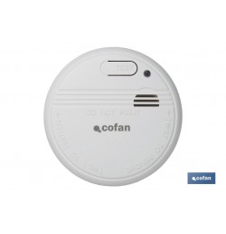 DETECTOR DE HUMOS CON ALARMA SONIDO