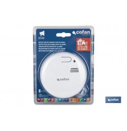 DETECTOR DE HUMOS CON ALARMA SONIDO