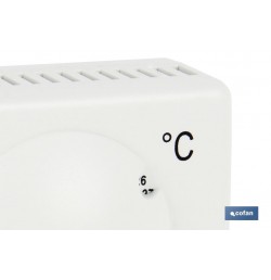 TERMOSTATO ANALOGICO CALEFACCIÓN (5°C-35°C)