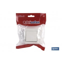 CONMUTADOR-INTERRUPTOR SUPERFICIE MODELO ATLANTIS 10A BLANCO