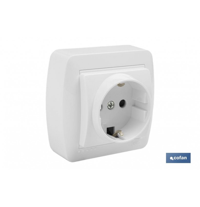 BASE BIPOLAR SUPERFICIE MODELO ATLANTIS 16A. BLANCO