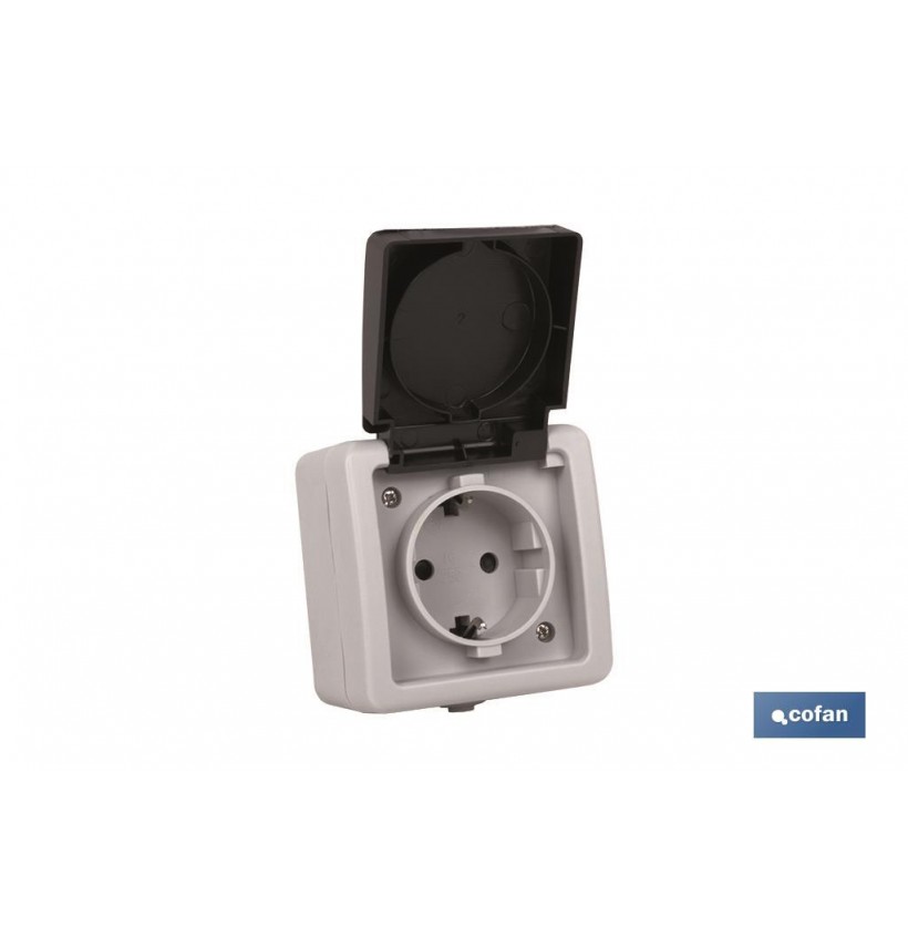 BASE ENCHUFE ESTANCO IP44