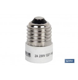 PORTALAMPARAS ADAPTADOR E27 - E14