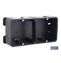 CAJA EMPOTRAR MECANISMOS 217X67X42 8 ENTRADAS TUBO