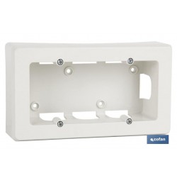 ZÓCALO SUPERFICIE 253X96X43 PARA 3 ELEMENTO. BLANCO