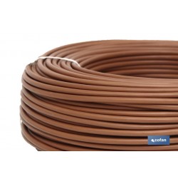 ROLLO CABLE H07V-K 1X1,5MM2 MARRÓN (100M)