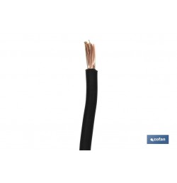 ROLLO CABLE H07V-K 1X1,5MM2 NEGRO (100M)