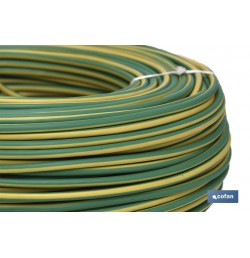 ROLLO CABLE H07V-K 1X1,5MM2 AMAR/VERDE (100M)
