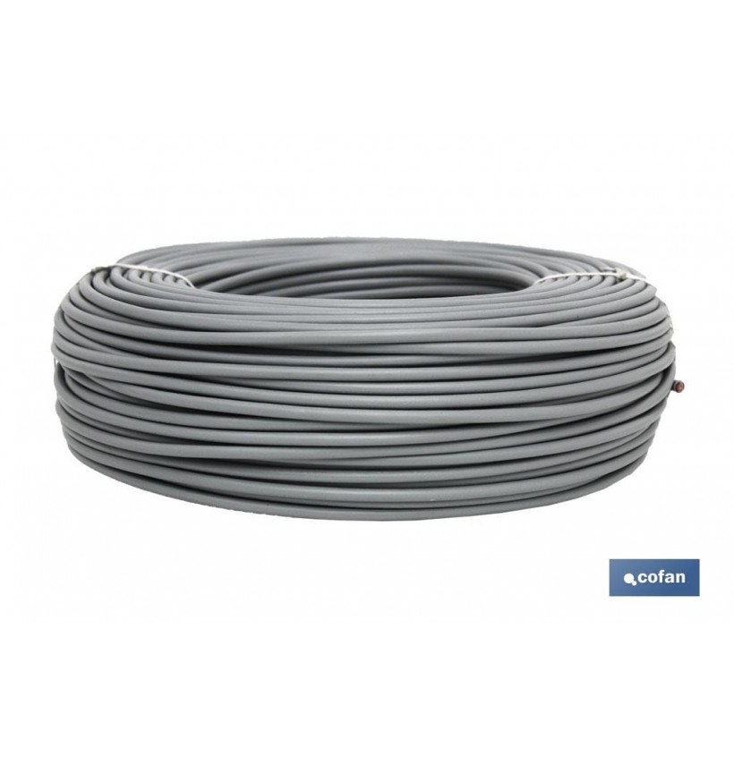 ROLLO CABLE H07V-K 1X2,5MM2 GRIS (100M)