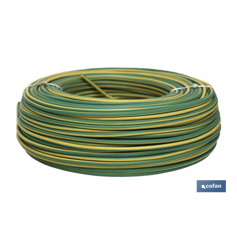 ROLLO CABLE H07V-K 1X2,5MM2 AMAR/VER (100M)