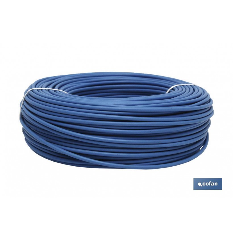 ROLLO CABLE H07V-K 1X6MM2 AZUL (100M)