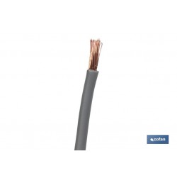 ROLLO CABLE H07V-K 1X6MM2 GRIS (100M)
