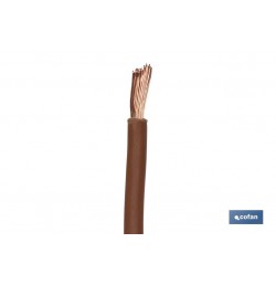 ROLLO CABLE H07V-K 1X6MM2 MARRÓN (100M)