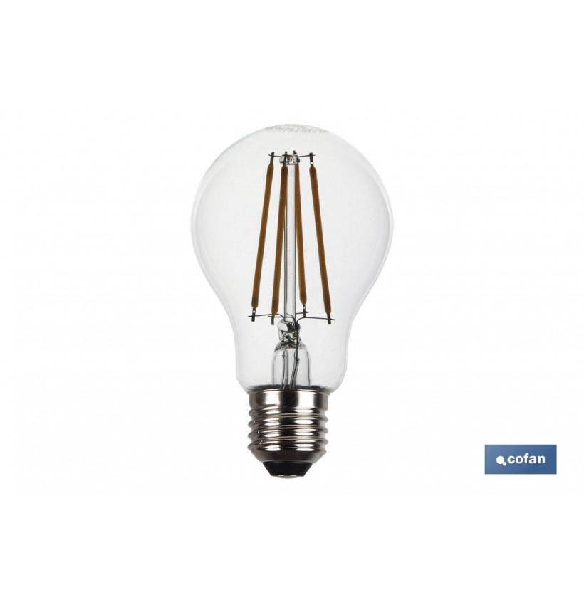 BOMBILLA LED CLASIC FILAMENTO E27 7W 806LM 2700K