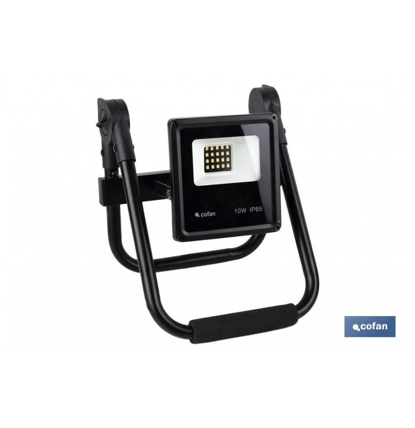 PROYECTOR COMPACTO LED SMD10 W CON SOPORTE
