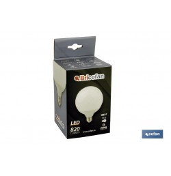 BOMBILLA GLOBO 9,5 W E27 806 LM 4000 K