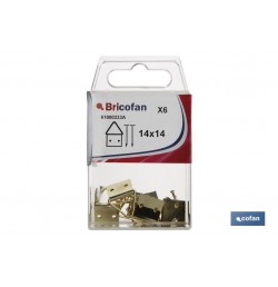 BL 10 UDS CUELGACUADROS 10 X 10MM