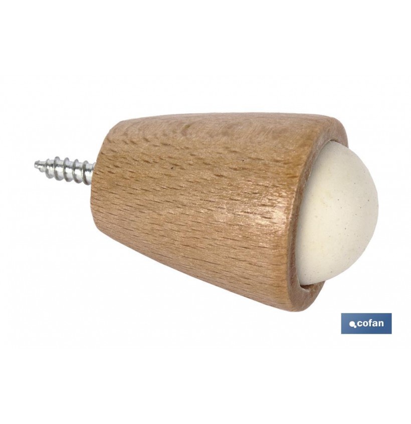 TOPE PUERTA MADERA 40MM