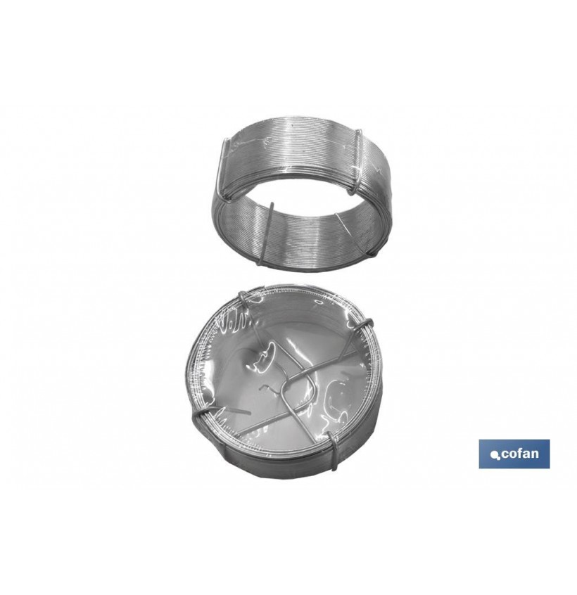 ROLLO ALAMBRE GALVANIZADO 0,7MM   75M