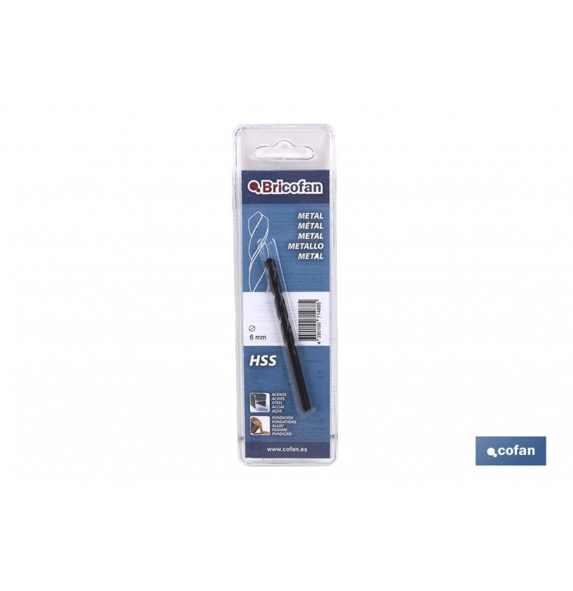 BL 3 UDS HSS DIN338N BRICOFAN 1,5 mm