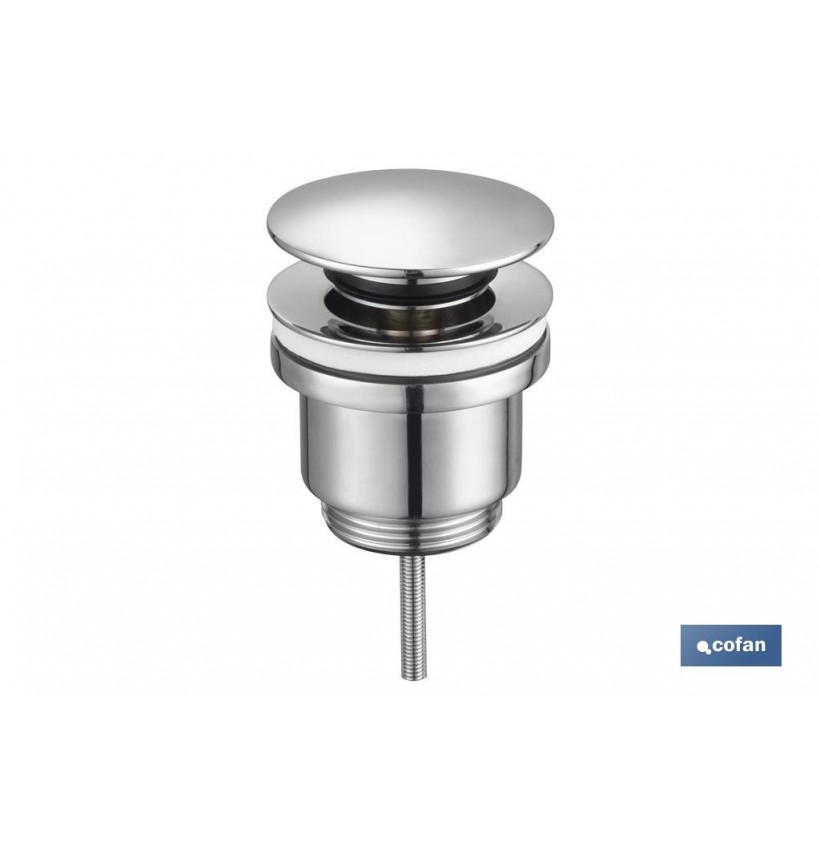 VÁLVULA CLICK-CLACK CON TAPÓN GRANDE Ø63 MM