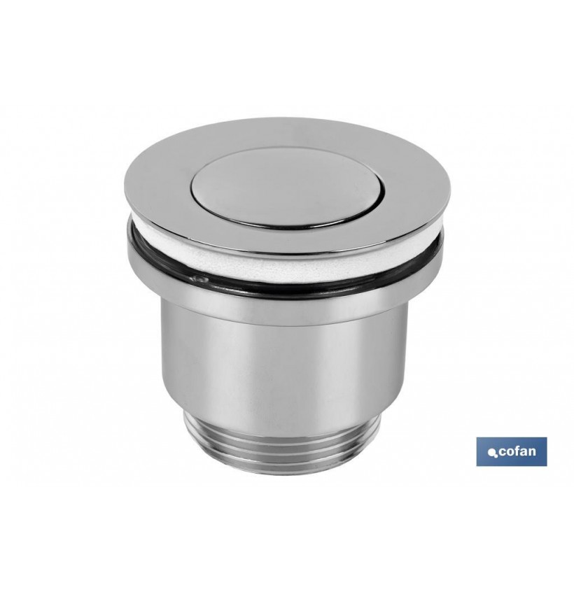 VÁLVULA CLICK-CLACK TAPÓN PEQUEÑO Ø37 MM