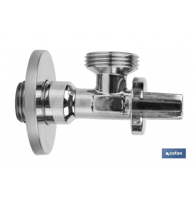 VÁLVULA DE ESCUADRA 1/2 x 3/4 ANTI CAL LAVADORA