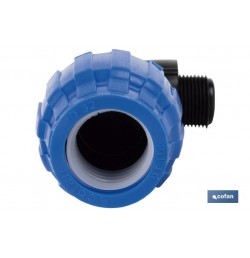 CODO 90° ROSCA MACHO PP PN16 25 X 1