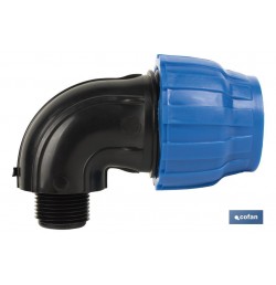 CODO 90° ROSCA MACHO PP PN16 25 X 1