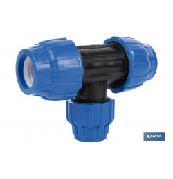 TE 90° REDUCIDA PP PN16 40 X 32 X 40  VENTA UNITARIA